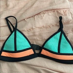 Triangle swimsuit top